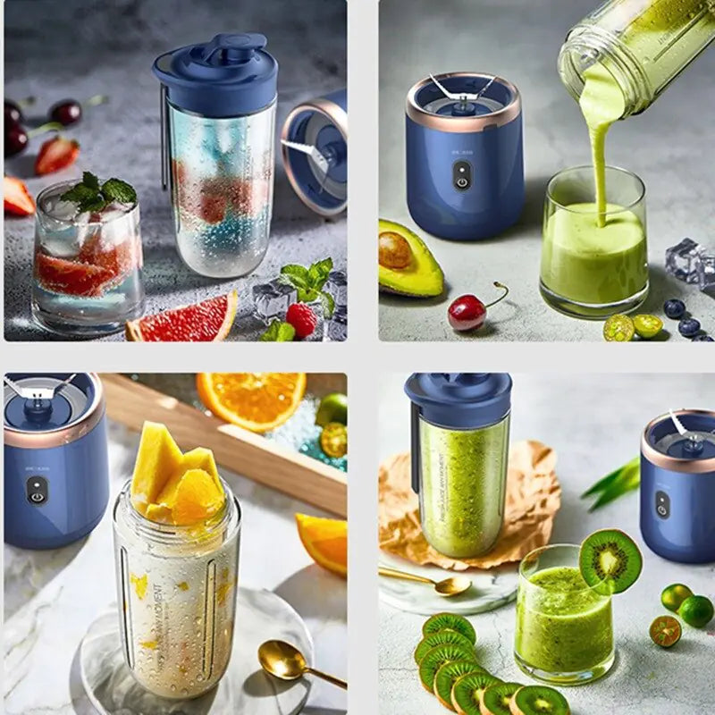 Portable Electric Juice Extractor & Mixer – Multi-Function Cup - Glide Goods LLC