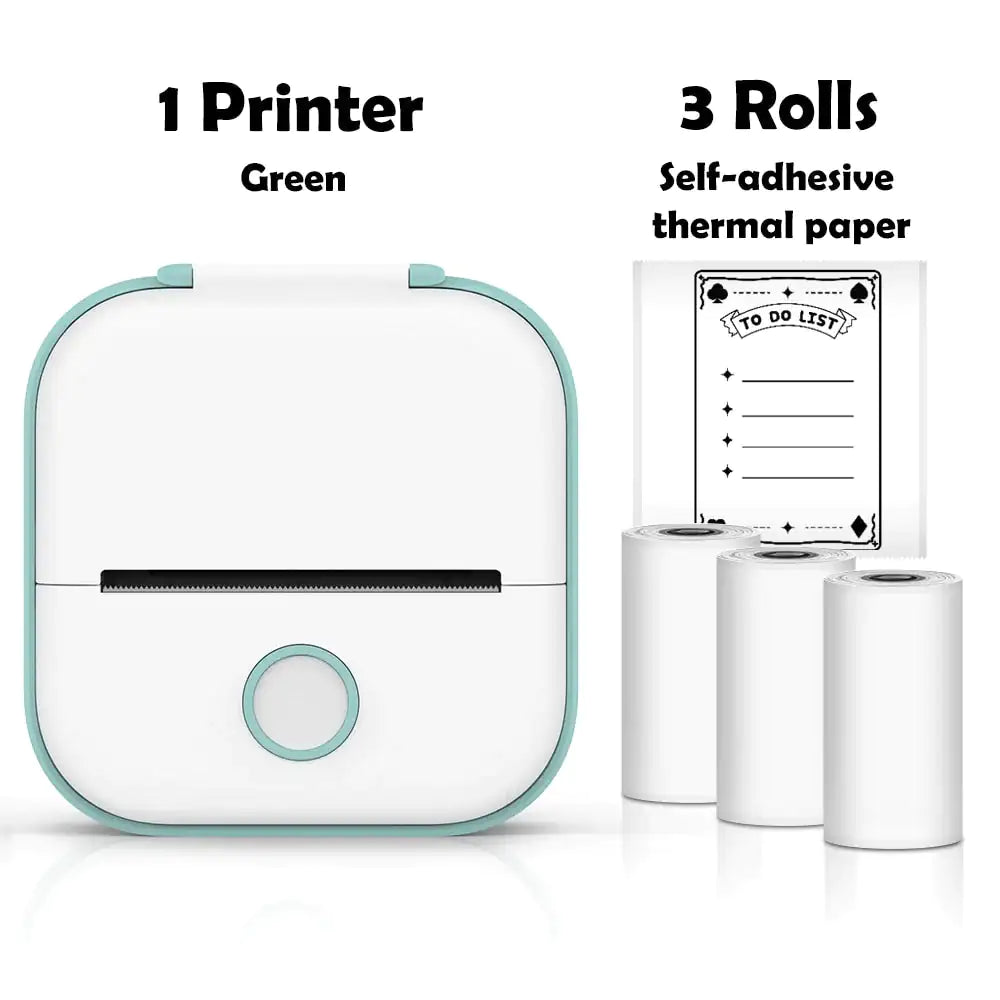 Mini Inkless Pocket Printer - Glide Goods LLC
