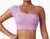 Summer Sexy Oblique Shoulder Yoga Clothes Tops - Glide Goods LLC