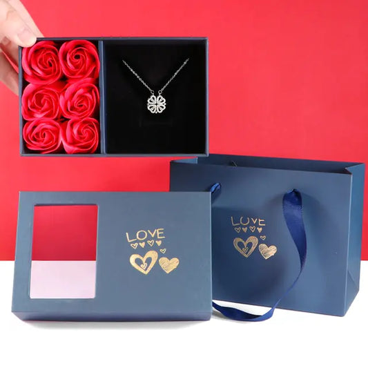 Luxury Four Leaf Clover Necklace - Glide Goods LLC