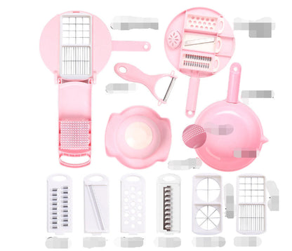 Press One-piece Multifunction cutter and slicer - Glide Goods LLC