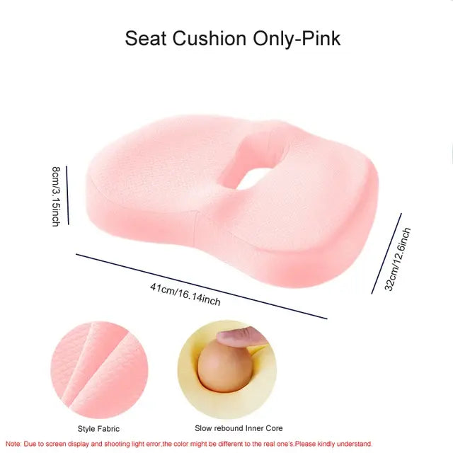 Memory Foam Seat Cushion - Glide Goods LLC