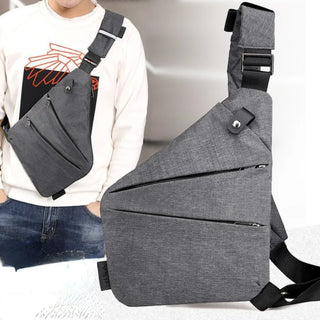 "Stealthy Travel Crossbody Bag: Anti-Theft, Multi-Functional, and Anti-Splash!"