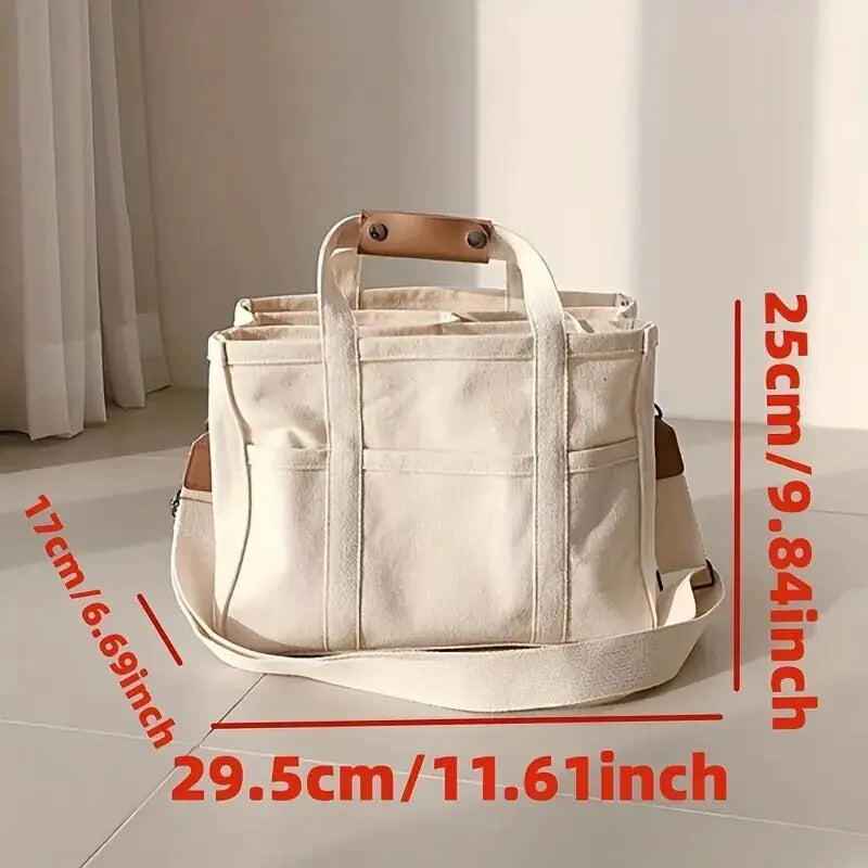 Stylish Canvas Tote Bag - Glide Goods LLC