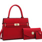 3-Piece Women's Handbag Set with Quality Leather - Glide Goods LLC
