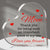 Acrylic Heart Plaque - Glide Goods LLC