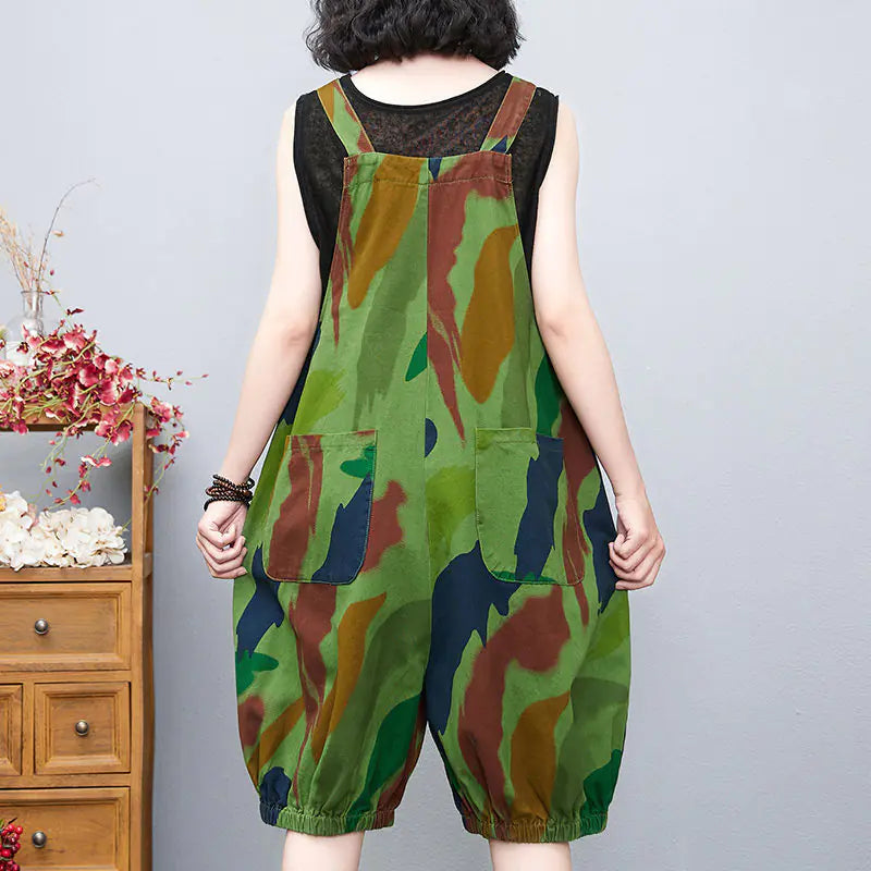 Trendy Women's High Waist Wide Leg Denim Jumpsuit - Glide Goods LLC