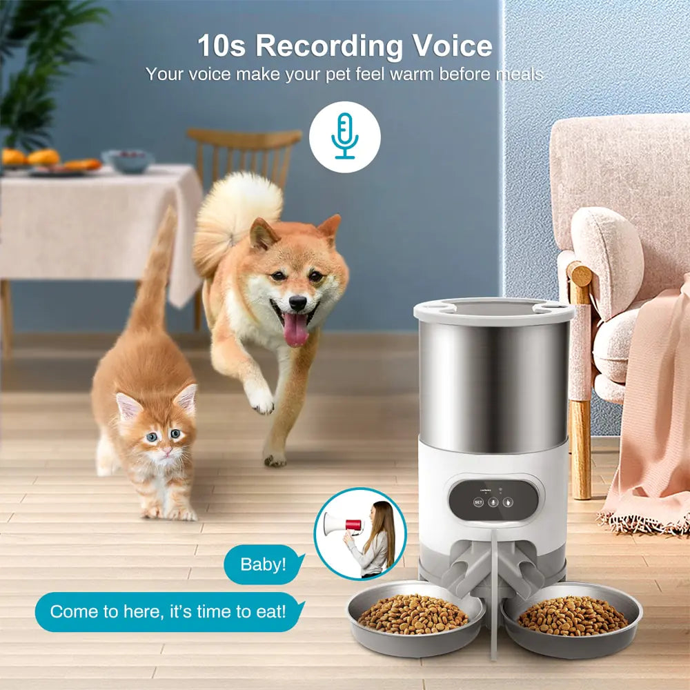 Wi-Fi Smart Pet Feeder - Glide Goods LLC