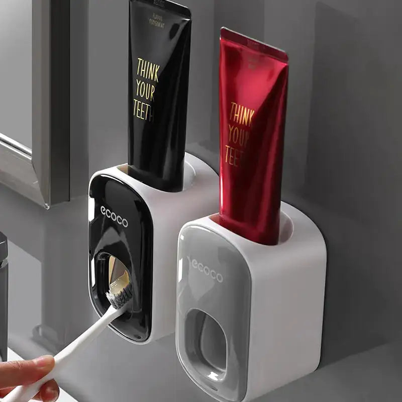Wall Mount Automatic Toothpaste Dispenser - Glide Goods LLC
