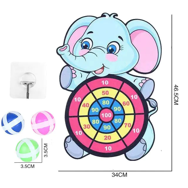 Slingshot Target Sticky Ball Dartboard - Glide Goods LLC