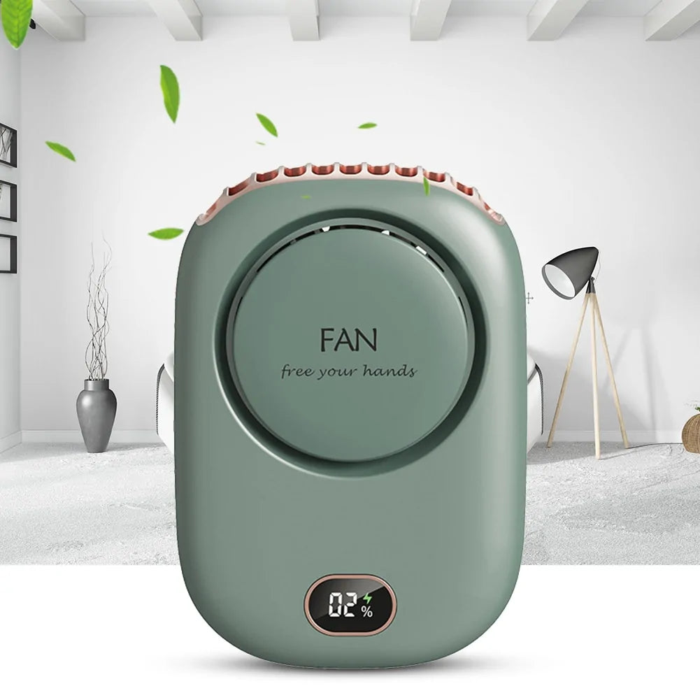 Mini Portable Bladeless Neck Fan - Glide Goods LLC