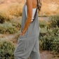 Sleeveless Overalls Jumpsuit
