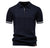 2025 Summer Men's Knit Cotton Polo Shirt (One Piece) - Glide Goods LLC
