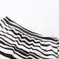 Kendra Striped Two Piece Skirt Set - Glide Goods LLC