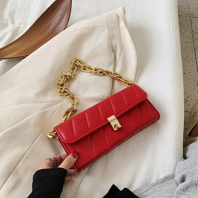 Versatile Chain Shoulder Bag - Glide Goods LLC