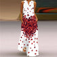 V-Neck Sleeveless Pocket Dress with Digital Print - Glide Goods LLC
