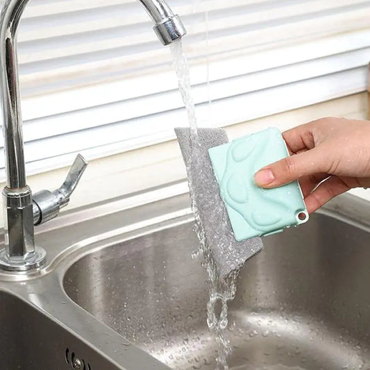 Window Groove Cleaning Tool with Brush and Cloth - Glide Goods LLC
