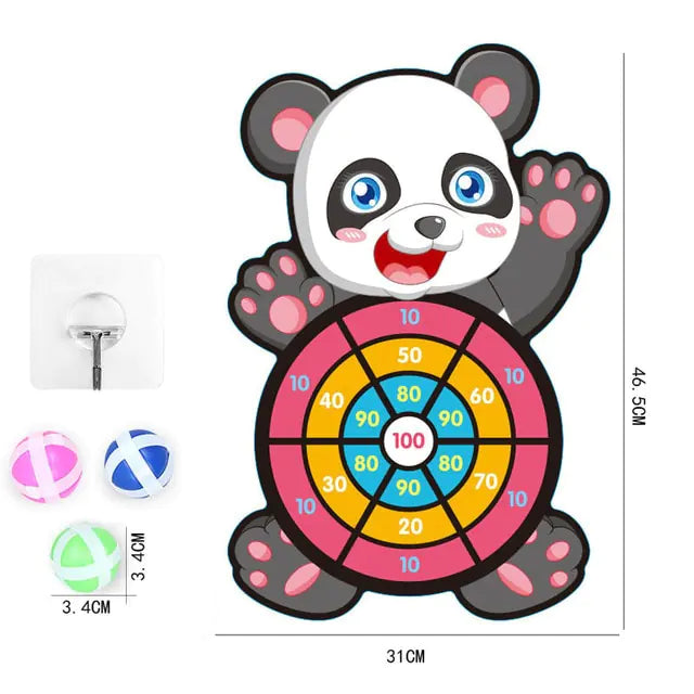 Slingshot Target Sticky Ball Dartboard - Glide Goods LLC