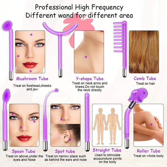 High Frequency Electrotherapy Wand - Glide Goods LLC