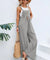2023 Summer Women’s Casual Loose Wide Leg Jumpsuit