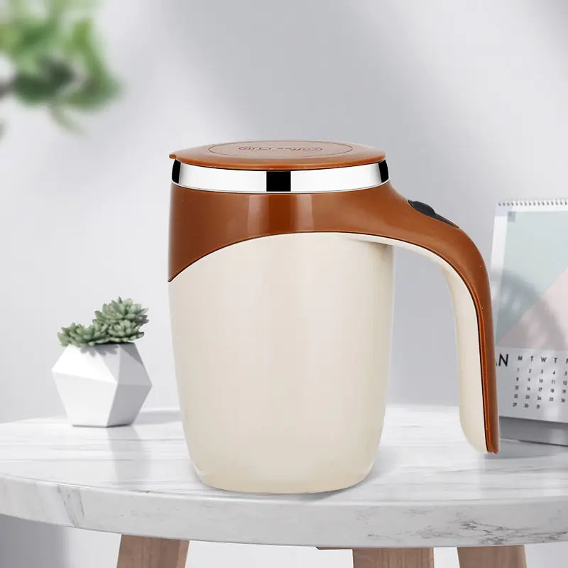 Rechargeable Automatic Stirring Coffee Cup - Glide Goods LLC