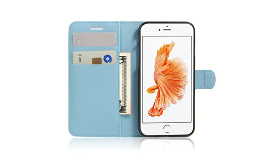 iPhone Solid Case with Wallet And Stand - Glide Goods LLC