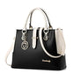 Women's Contrast Simple One Shoulder Handbag - Glide Goods LLC