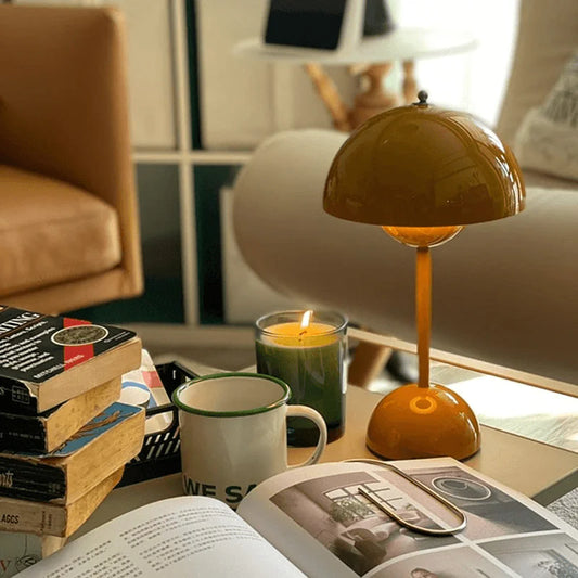 Flowerpot VP9 - Rechargeable Mushroom Table Lamp - Glide Goods LLC