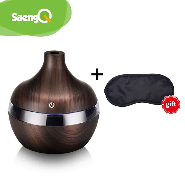 LED Wood Grain Humidifier - Glide Goods LLC