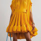 Asymmetrical Solid Mini Dresses For Women - Glide Goods LLC