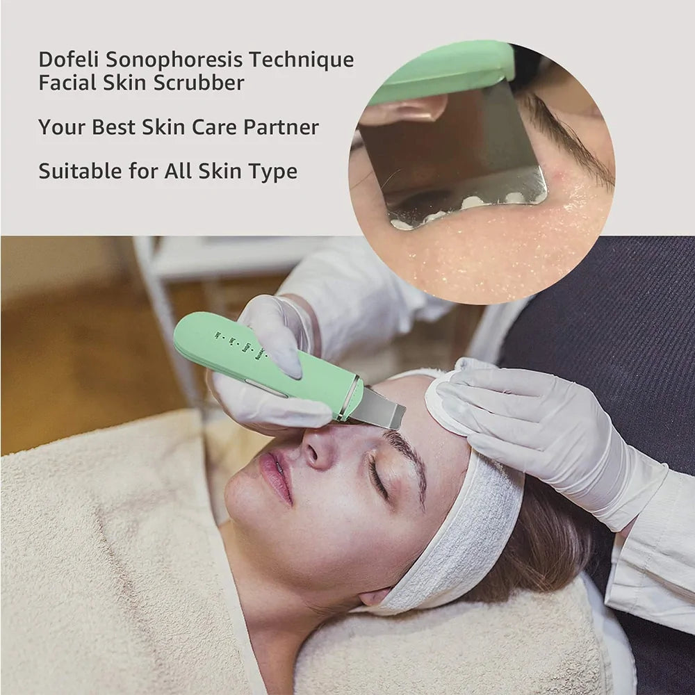 Beauty Ultrasonic Skin Scrubber - Glide Goods LLC