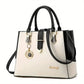 Women's Contrast Simple One Shoulder Handbag - Glide Goods LLC