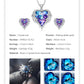 Heart Crystal Necklace - Glide Goods LLC