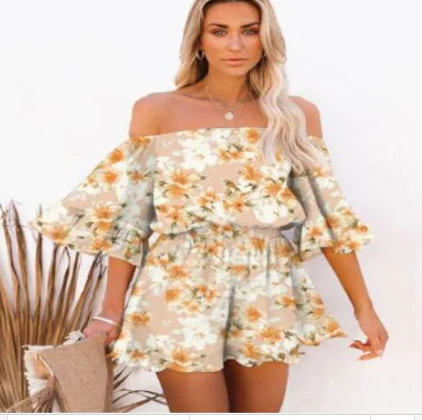 WOLFF Sexy Off-Shoulder Jumpsuit (One Piece)