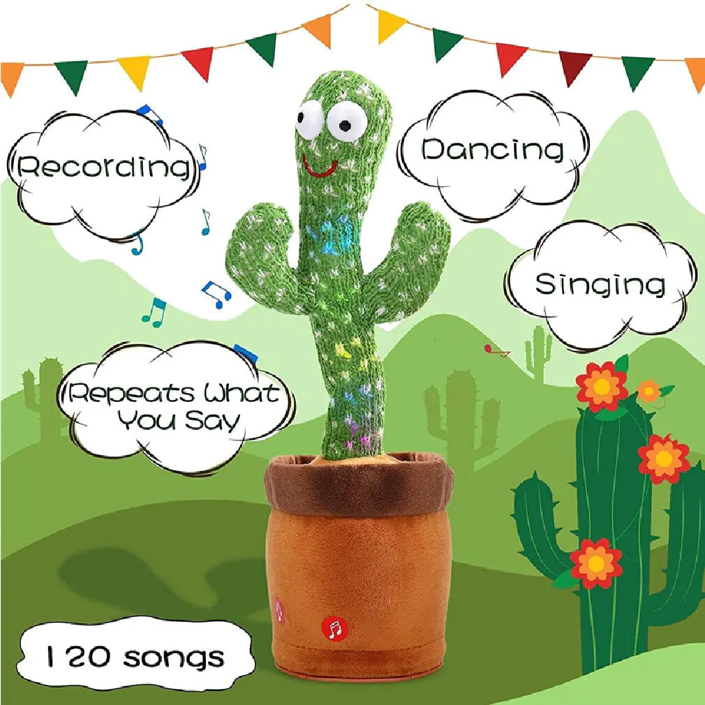 Dancing and Talikng Cactus Toy - Glide Goods LLC