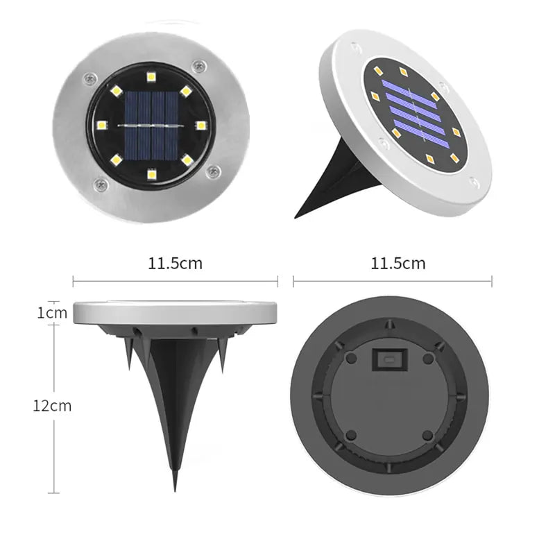 Solar Led Light Outdoor Solar Lamp - Glide Goods LLC