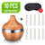 LED Wood Grain Humidifier - Glide Goods LLC