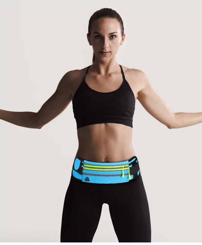 Sporty Waist Belt Bag - Glide Goods LLC