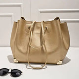 Class Appeal Handbags In Gold, Platinum And Classic Black - Glide Goods LLC