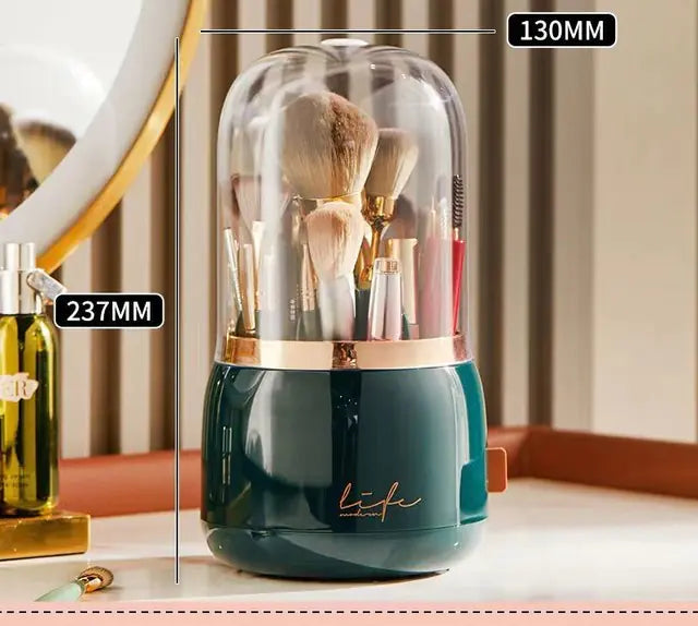 Rotating Makeup Brush Storage - Glide Goods LLC