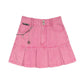 Women's Pleated Denim Skirt - Hot Girl Style