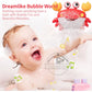 Baby Bath Toys Bubble Machine Crabs Frog - Glide Goods LLC