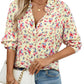 COUXILY Women’s Dressy Button-Down Shirt – Effortlessly Chic &amp; Versatile - Glide Goods LLC