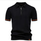 2025 Summer Men's Knit Cotton Polo Shirt (One Piece) - Glide Goods LLC