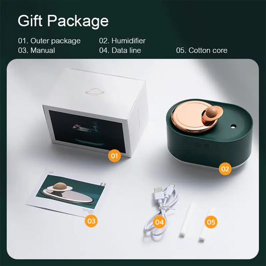 Rotating Planet Aroma Diffuser - Glide Goods LLC