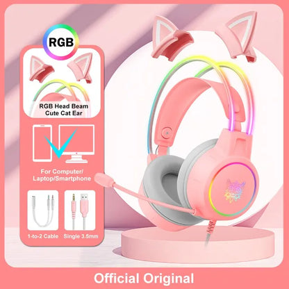X15 Pro Cat Ear Gaming Headset - Glide Goods LLC