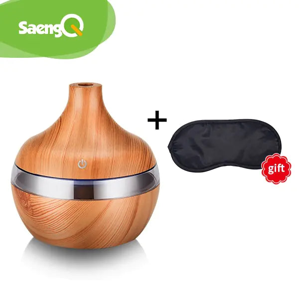 LED Wood Grain Humidifier - Glide Goods LLC