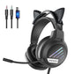 RGB Light Gamer Headset Cat Ear Gaming Headphones - Glide Goods LLC
