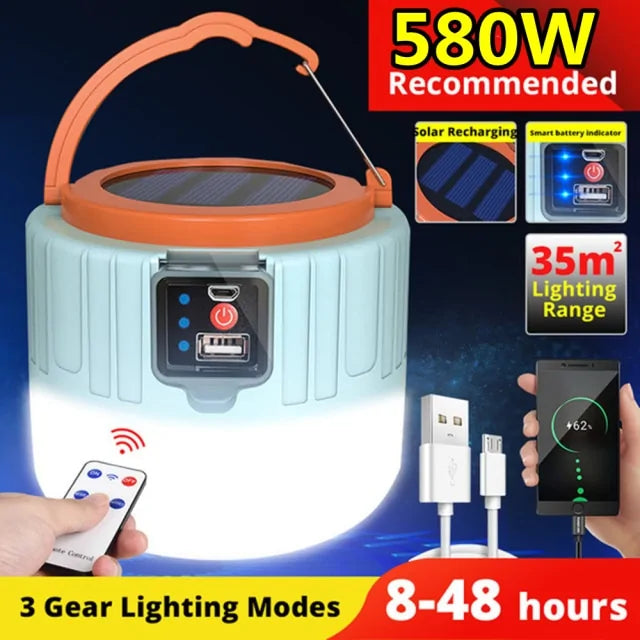 Camping Solar Light - Glide Goods LLC