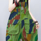 Trendy Women's High Waist Wide Leg Denim Jumpsuit - Glide Goods LLC